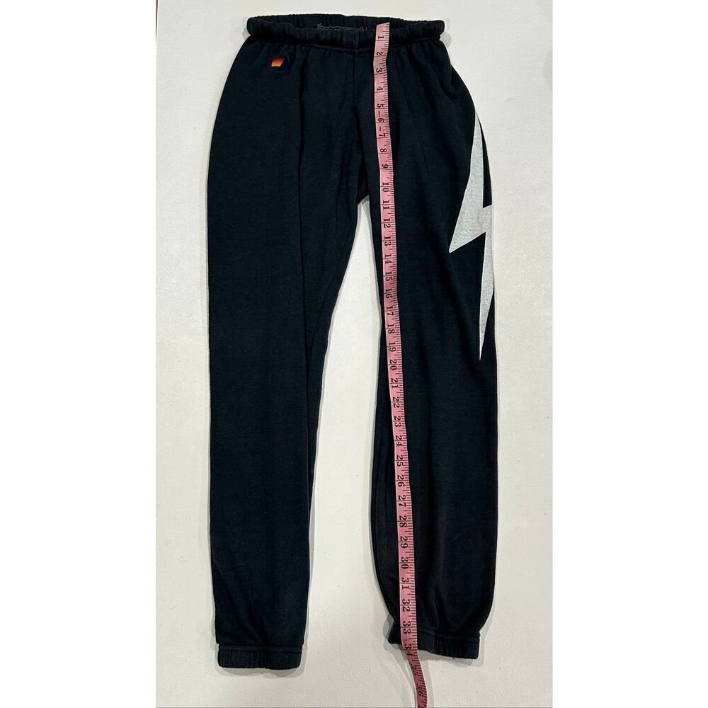 Aviator Nation Sweatpants Gray Joggers Relaxed Fit Lounge Size S - Picture 10 of 12